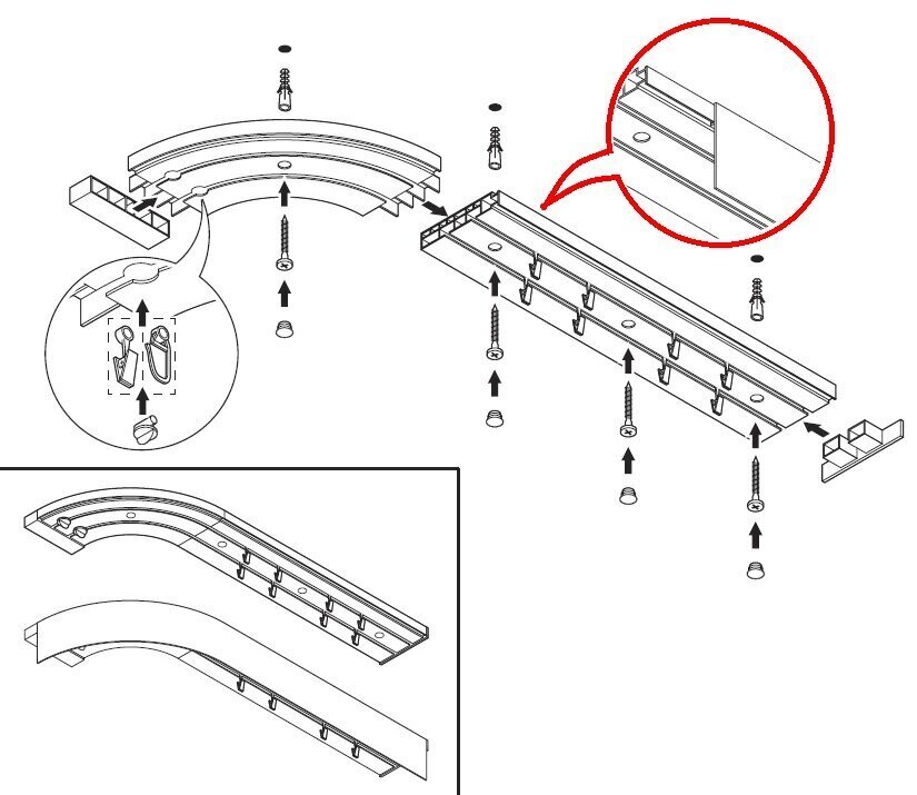 Kardinapuu lint / PVC kardinapuu, lepp цена и информация | Kardinapuud | kaup24.ee