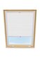 Voldikkardin katuseaknale Velux, 78x160 cm, valge B-301000 hind ja info | Rulood | kaup24.ee