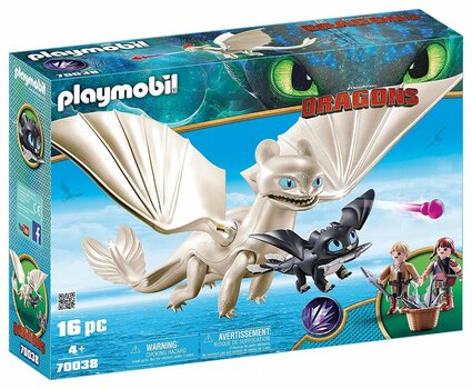 Mängukomplekt 70038 PLAYMOBIL® Dragon, Valge draakon koos lastega hind ja info | Klotsid ja konstruktorid | kaup24.ee