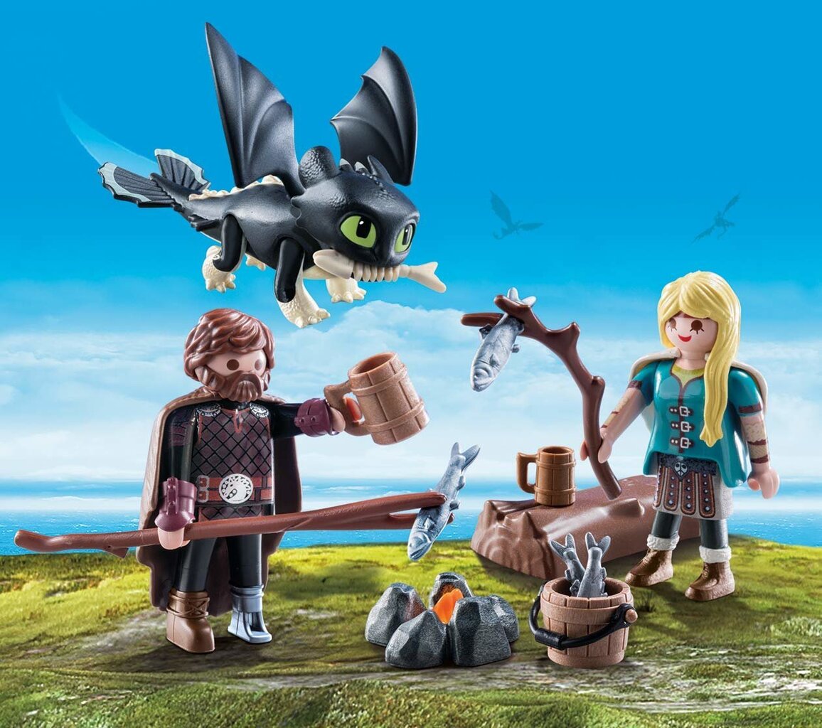 Mängukomplekt 70040 PLAYMOBIL® Dragon Kokutis ja Astrid koos draakonibeebiga hind ja info | Klotsid ja konstruktorid | kaup24.ee