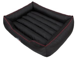 Hobbydog лежак Comfort L, черный с красной окантовкой цена и информация | Лежаки, домики | kaup24.ee