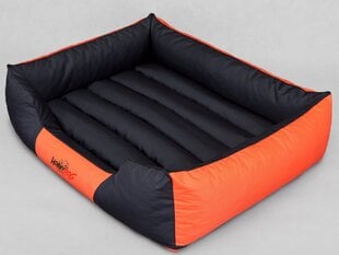 Hobbydog лежак Comfort L, черный/оранжевый цена и информация | Лежаки, домики | kaup24.ee