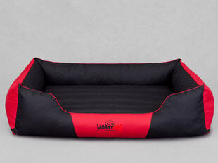 Hobbydog лежак Comfort L, черный/красный цена и информация | Лежаки, домики | kaup24.ee