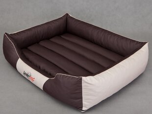 Hobbydog лежак Comfort L, коричневый/кремового цвета цена и информация | Лежаки, домики | kaup24.ee