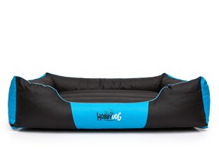 Hobbydog лежак Comfort XL, черный/синий цена и информация | Лежаки, домики | kaup24.ee