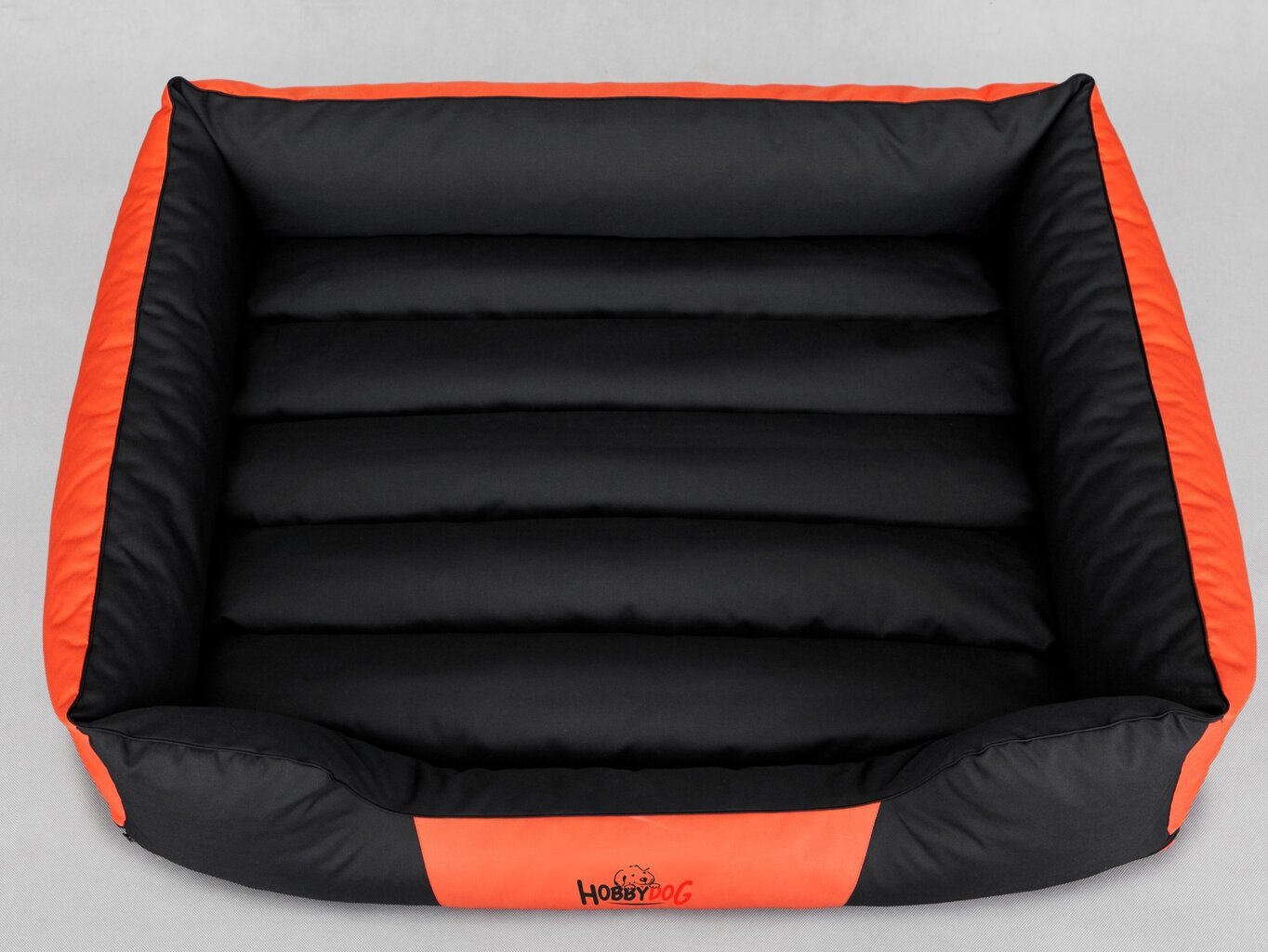 Lemmiklooma pesa Hobbydog Comfort XL, must/oranž hind ja info | Pesad, padjad | kaup24.ee