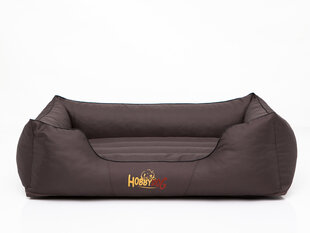 Hobbydog лежак Comfort XXL, темно-коричневый цена и информация | Лежаки, домики | kaup24.ee