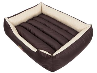 Hobbydog лежак Comfort XXXL, коричневого/кремового цвета цена и информация | Лежаки, домики | kaup24.ee