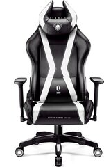Игровое кресло Diablo Chairs X-Horn 2.0, черное/белое (L размер) цена и информация | Офисные кресла | kaup24.ee