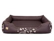 Lemmiklooma pesa Hobbydog Prestige XL, pruun lilledega hind ja info | Pesad, padjad | kaup24.ee