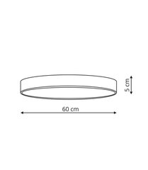 Light Prestige потолочный LED светильник Rapido L цена и информация | Потолочные светильники | kaup24.ee