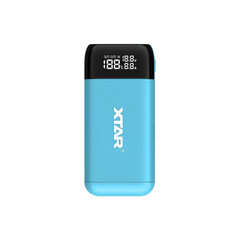 Xtar akulaadija koos QC 3.0 ja PD Powerbank funktsiooniga, sinine hind ja info | Akulaadijad | kaup24.ee