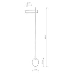 Seinavalgusti Nowodvorski Ice Egg B 8125 hind ja info | Seinavalgustid | kaup24.ee