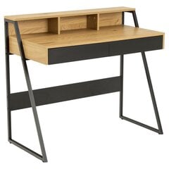 Письменный стол Reece, коричневый цена и информация | Компьютерные, письменные столы | kaup24.ee