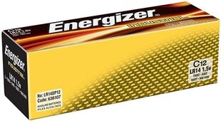 Energizer Industrial, C, LR14, батарейки 1,5В, 12 шт. цена и информация | Батарейки | kaup24.ee