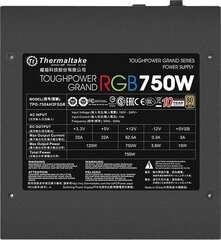 Thermaltake PS-TPG-0750FPCGEU-S hind ja info | Toiteplokid (PSU) | kaup24.ee