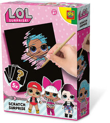 Скрэтч-картинки SES L.O.L.  цена и информация | Развивающие игрушки | kaup24.ee