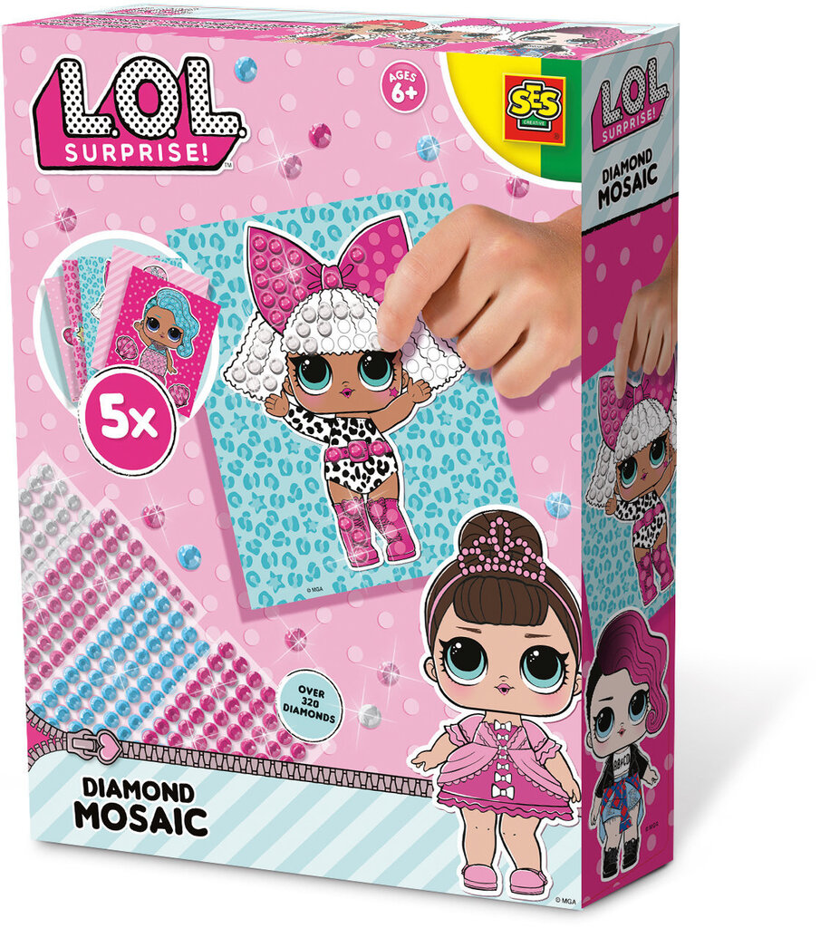 Loomekomplekt SES L.O.L „Teemantnukk“ hind ja info | Tüdrukute mänguasjad | kaup24.ee