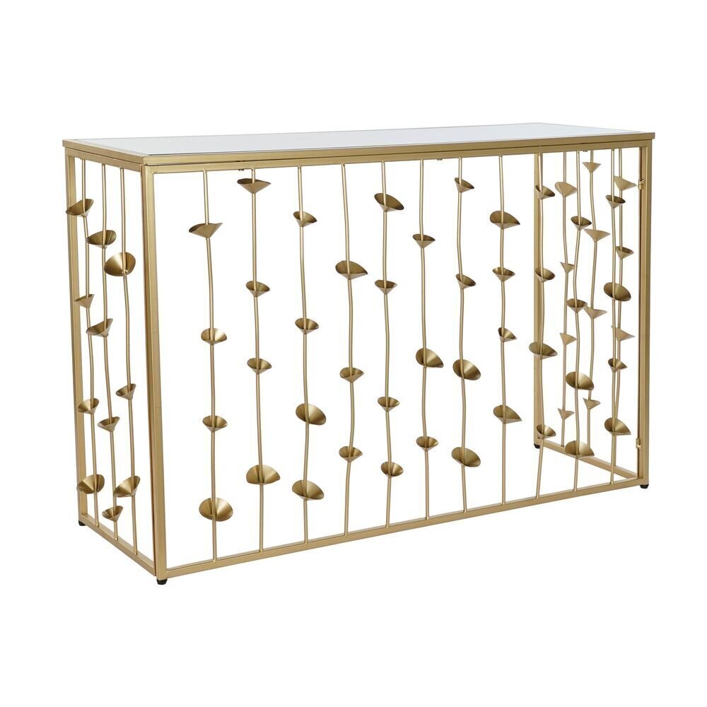 Konsoollaud DKD Home Decor metallist peegel (126 x 43 x 81 cm) цена и информация | Konsoollauad | kaup24.ee