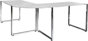 Письменный стол Invicta Big Deal угловой, белый цена и информация | Компьютерные, письменные столы | kaup24.ee