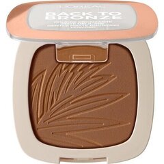 Pruunistav puuder L'Oreal Paris Face 03 Back To Bronze 9g hind ja info | Päikesepuudrid, põsepunad | kaup24.ee