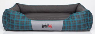 Hobbydog лежак Prestige L окошки, синий цена и информация | Лежаки, домики | kaup24.ee
