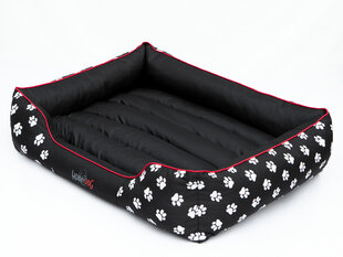 Hobbydog Кровать для собаки Prestige XXL лапки, черный цена и информация | Лежаки, домики | kaup24.ee