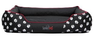 Hobbydog Кровать для собаки Prestige XXL лапки, черный цена и информация | Лежаки, домики | kaup24.ee