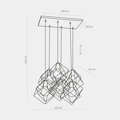 TK Lighting подвесной светильник Alambre 2779 цена и информация | Люстры | kaup24.ee