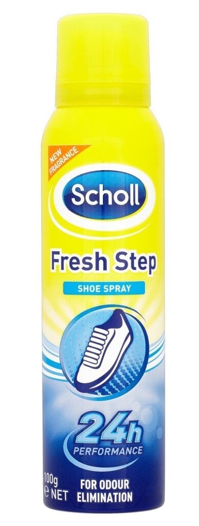 Spreideodorant jalatsitele Scholl Fresch Step 150 ml hind ja info | Rõivaste ja jalatsite hooldus | kaup24.ee