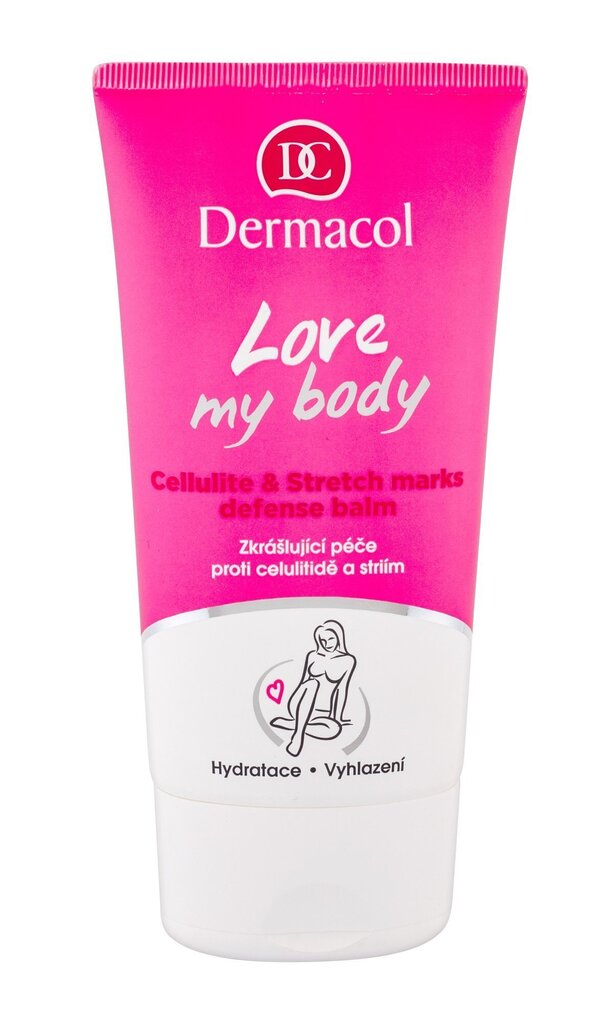 Kaitsev palsam kehale Dermacol Love my Body Cellulite and Stretch Marks Defense 150 ml hind ja info | Laste ja ema kosmeetika | kaup24.ee