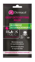 Detoksifitseeriv näomask Dermacol Black Magic 1 tk hind ja info | Näomaskid, silmamaskid | kaup24.ee