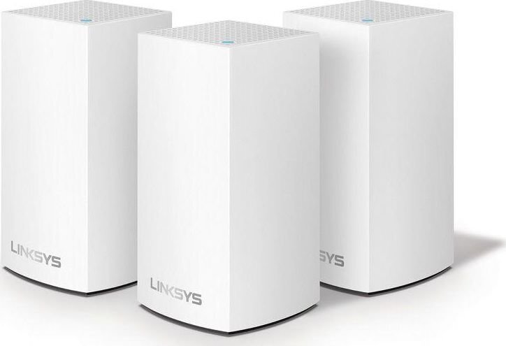 Linksys WHW0103-EU Velop Whole Home intelligentne võrgusilma WiFi-süsteem, kaherealine, 3-pakk 802.11ac, 400+867 Mbit hind ja info | Juhtmeta pöörduspunktid  (Access Point) | kaup24.ee