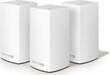 Linksys WHW0103-EU Velop Whole Home intelligentne võrgusilma WiFi-süsteem, kaherealine, 3-pakk 802.11ac, 400+867 Mbit цена и информация | Juhtmeta pöörduspunktid  (Access Point) | kaup24.ee