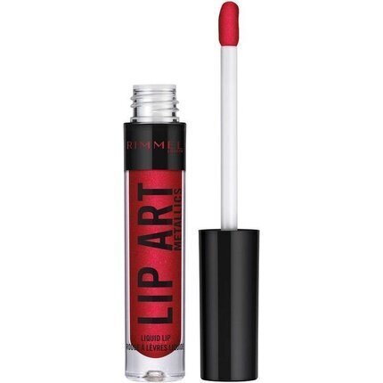 Huulepulk Rimmel London Lip Art Metallics 2 ml, Once Bitten hind ja info | Huulepulgad, -läiked, -palsamid, vaseliin | kaup24.ee