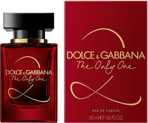 Parfüümvesi Dolce & Gabbana The Only One 2 EDP naistele 50 ml hind ja info | Dolce&Gabbana Kosmeetika, parfüümid | kaup24.ee