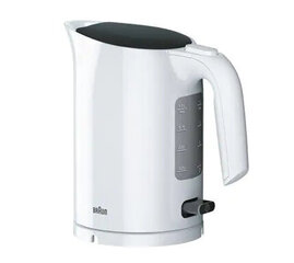 Braun veekeetja WK 3000 2200W 1L valge| Purease hind ja info | Veekeetjad | kaup24.ee