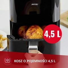 Аэрофритюрница МПМ МФР-11 1400 Вт 4,5 л цена и информация | Фритюрницы | kaup24.ee