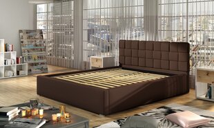 Кровать Grand MD, 200x200 см, кремовая цена и информация | Кровати | kaup24.ee