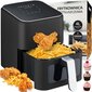 Heckermann õhkfritter FRYER FRYER GOLD 4L 1800W 1800 W 4 l цена и информация | Fritüürid, kuumaõhufritüürid | kaup24.ee