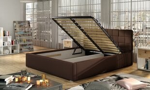 Кровать Grand MTP, 200x200 см, черная цена и информация | Кровати | kaup24.ee