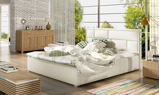 Кровать Latina MTP, 200х200 см, кремовая цена и информация | Кровати | kaup24.ee
