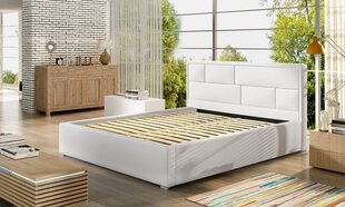 Кровать Latina MD, 200х200 см, серая цена и информация | Кровати | kaup24.ee