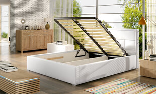 Кровать Latina MTP, 160x200 см, белая цена и информация | Кровати | kaup24.ee