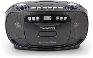 Радиокассетный проигрыватель Thomson RK200CD, портативный CD/кассетный проигрыватель с FM/AM-радио цена и информация | Радиоприемники и будильники | kaup24.ee