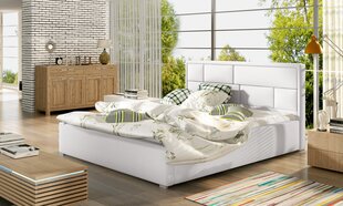 Кровать Latina MTP, 140x200 см, белая цена и информация | Кровати | kaup24.ee