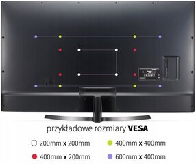 Seinale kinnitatav teler 32 "-75" hind ja info | Teleri seinakinnitused ja hoidjad | kaup24.ee