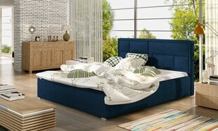 Кровать Latina, 140x200 см, синий цвет цена и информация | Кровати | kaup24.ee