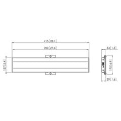 Vogels PFB 3407 hind ja info | Teleri seinakinnitused ja hoidjad | kaup24.ee