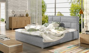 Кровать Latina MD, 180х200 см, серая цена и информация | Кровати | kaup24.ee
